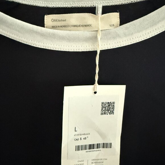 Oak + Fort Lounge Set - Pants and Long Sleeve Cropped Ahirt - Picture 4 of 8